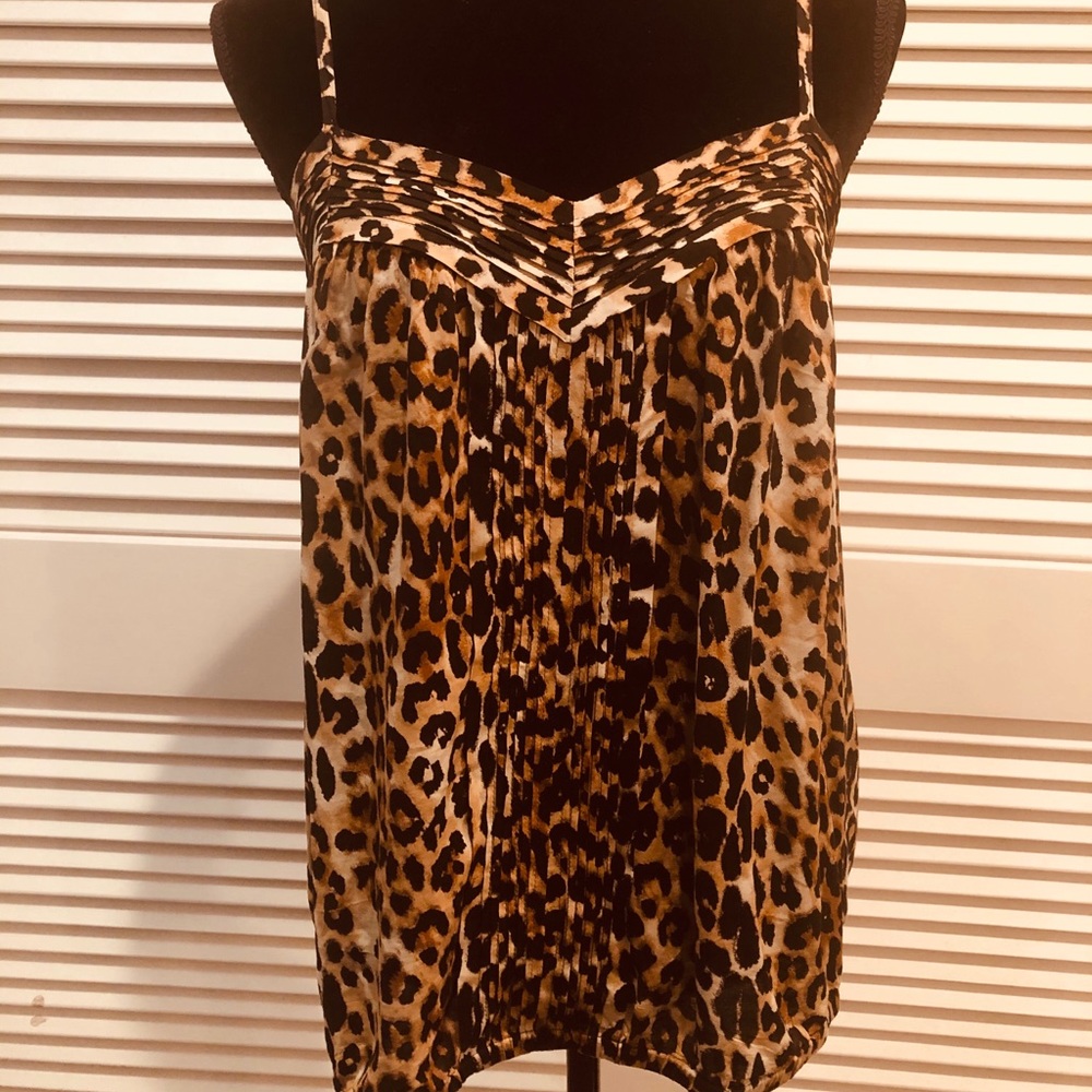 Express Leopard Print Top - image 2